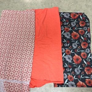 Three copper pearl swaddles, used only for pictures. $50